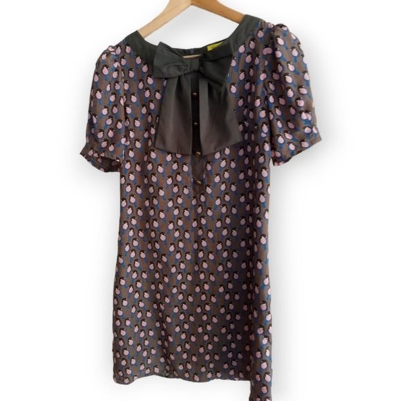 Max C boutique vintage style dress light fabric lined small - Picture 6 of 8